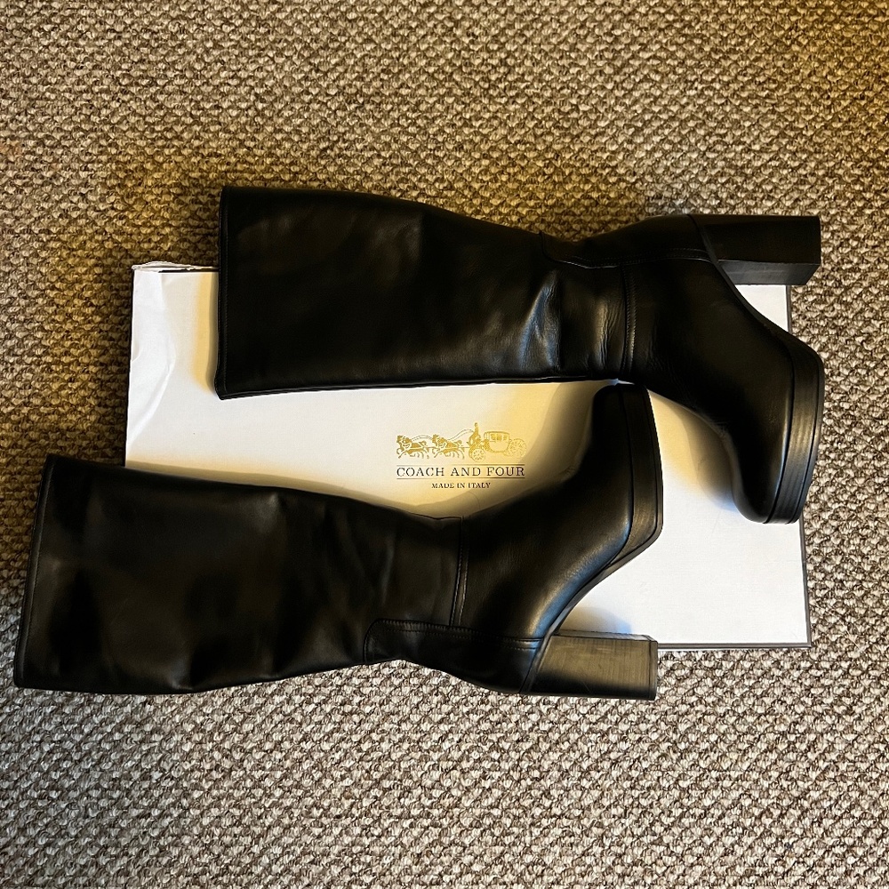 Coach and Four Arno Platform Boot